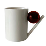 350ml china manufacturers unique mugs ceramic mugs geometric ball coffee simple