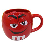 400ml MM bean cute expression Chocolate Mugs personalized large capacity cartoon ceramic mug