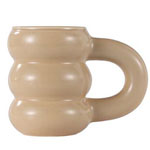 Cheap 11oz excrement shaped ceramic mugs  Spoof april fools day gift coffee cups