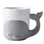 Nordic 11oz cartoon animal ceramic mug coffee mugs milk mugs 3D breakfast cup whale mugs