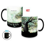 Wholesale Harry Potter color changing sublimation mugs with tree logo magic ceramic mugs suppliers