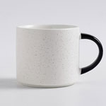 Manufacturers european sesame mugs stoneware ceramic coffee mugs with ink dot