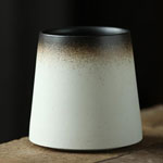 Cheap matte retro ceramic tea cups japanese gradient glazed coffee mugs factory