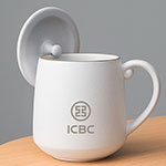 Custom matte plain white ceramic mugs with logo Tea mugs with golden rim manufacturers