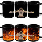 Wholesale color changing mugs suppliers magic sublimation mugs china stoneware