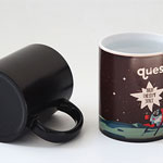 Custom 11oz starry color changing sublimation mugs china photo mugs manufacturers