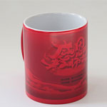 personalized ceramic coffee mugs color changing sublimation supplier