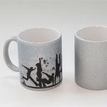Custom 11oz fluorescent sublimation mugs with logo white ceramic offee mugs