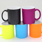 Blank color glazed ceramic coffee mugs custom coating sublimation mugs