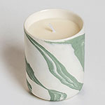 Straight and simple ceramic candle gift wholesaler
