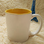 Inside Color Glazed Ceramic Coffee Mugs Sublimation mugs